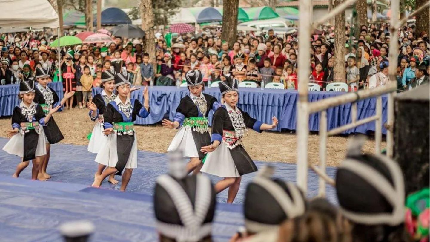 Sapa Trekking in December: Snowy Trails & Spectacular Views 13 Special festival during Sapa trekking in December